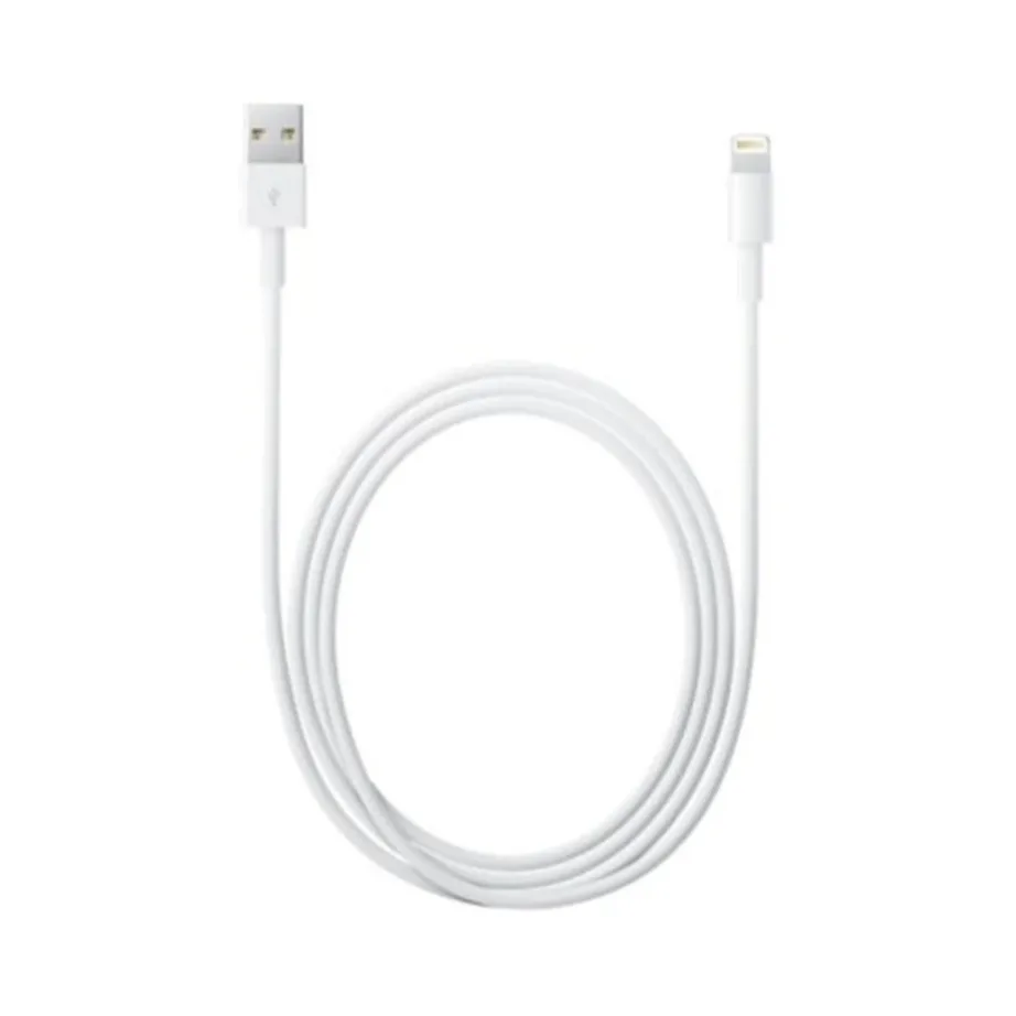 Apple MD819ZM/A 2 m valge Lightning–USB-A 2.0 kaabel iPhone/iPad/iPod jaoks – 5
