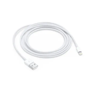 Apple MD819ZM/A 2 m valge Lightning–USB-A 2.0 kaabel iPhone/iPad/iPod jaoks