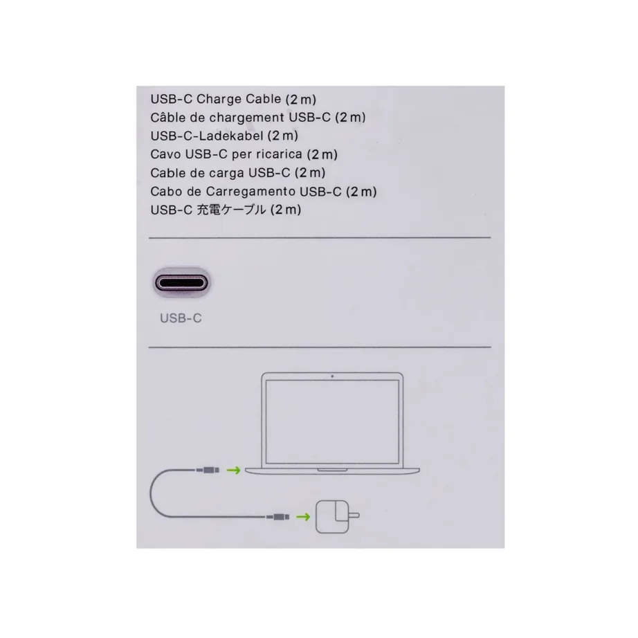 Apple MLL82ZM/A 2 m valge USB-C–USB-C laadimiskaabel – 4