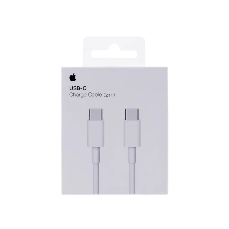 Apple MLL82ZM/A 2 m valge USB-C–USB-C laadimiskaabel