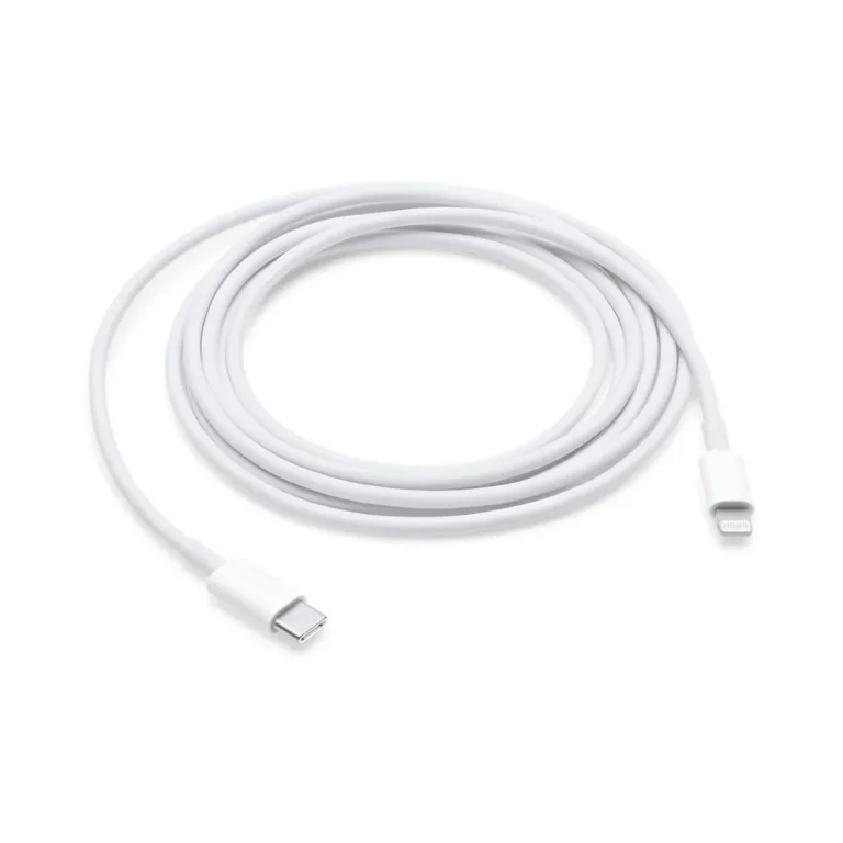 Apple MQGH2ZM/A 2 m valge USB-C–Lightning kaabel andmeedastuseks ja kiirlaadimiseks
