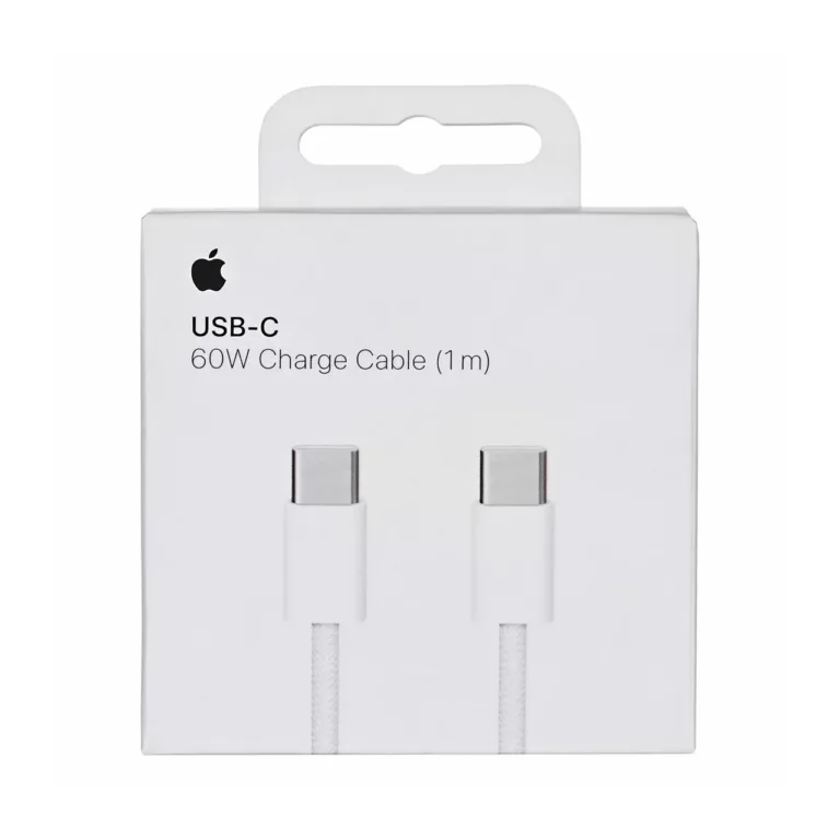 Apple MQKJ3ZM/A 1m USB-C–USB-C punutud kaabel kiireks laadimiseks ja andmeedastuseks