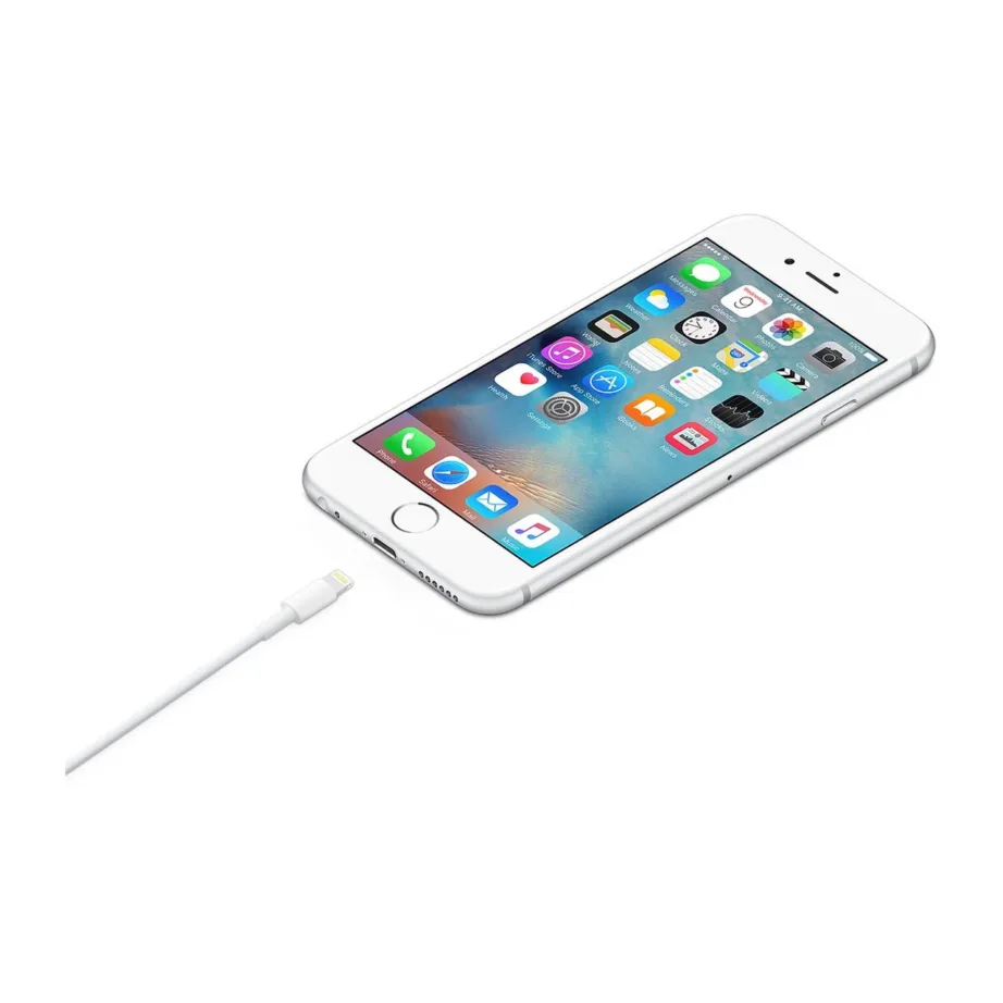 Apple MXLY2ZM/A 1 m valge Lightning–USB-A sirge kaabel Apple seadmetele – 2