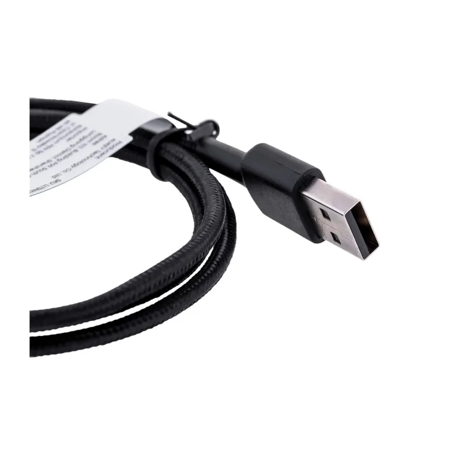 AUKEY CB-CD30 0,9 m must nailonpunutisest USB-A–USB-C kaabel kiirlaadimise ja USB PD 3.0 toega – 12