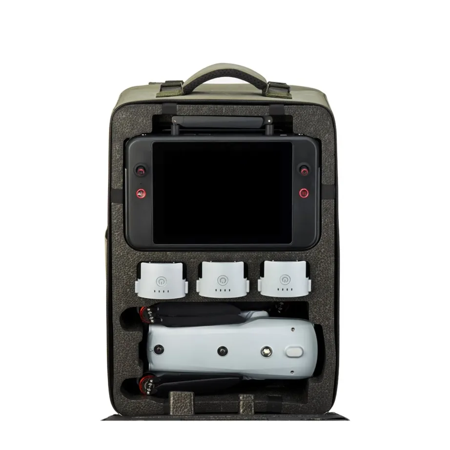 Autel EVO Max roheline seljakott võrktasku ja tõmblukuga droonitarvikute kaasaskandmiseks – 6