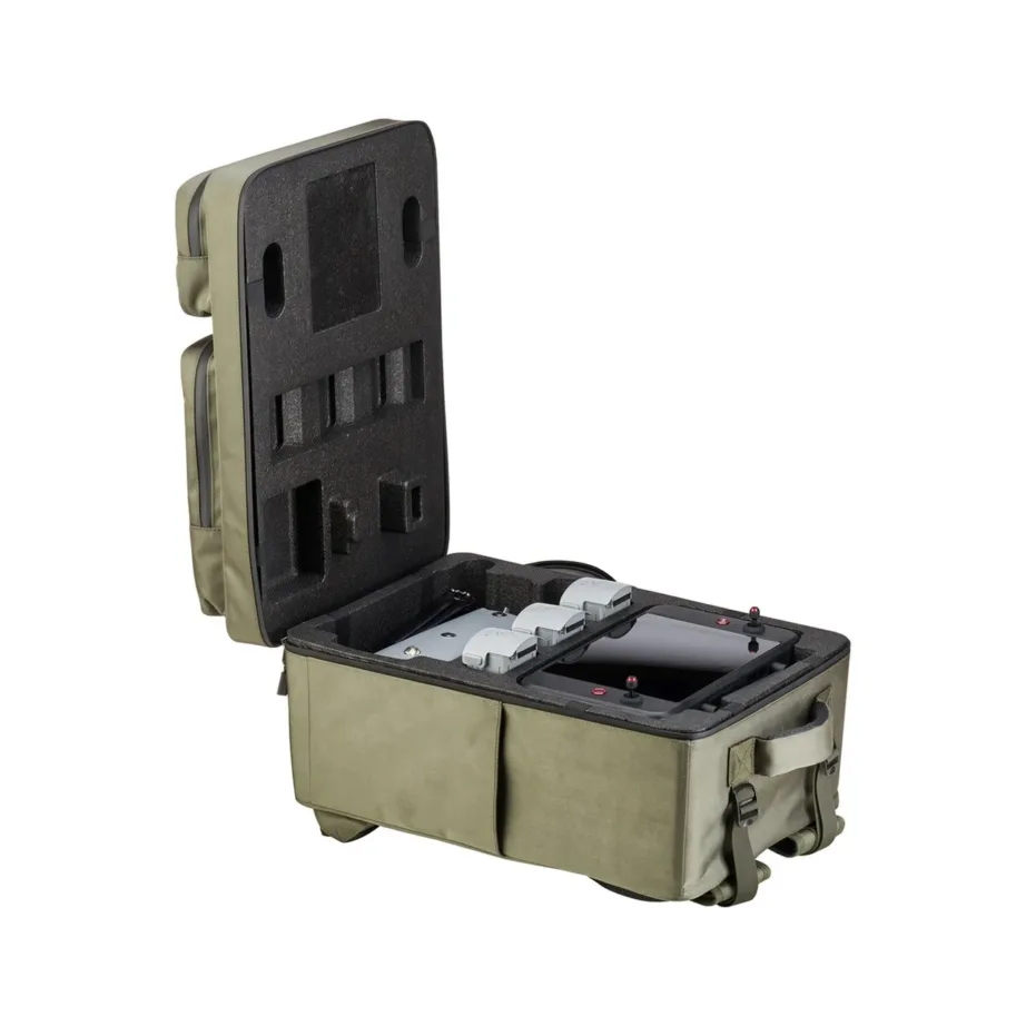 Autel EVO Max roheline seljakott võrktasku ja tõmblukuga droonitarvikute kaasaskandmiseks – 8