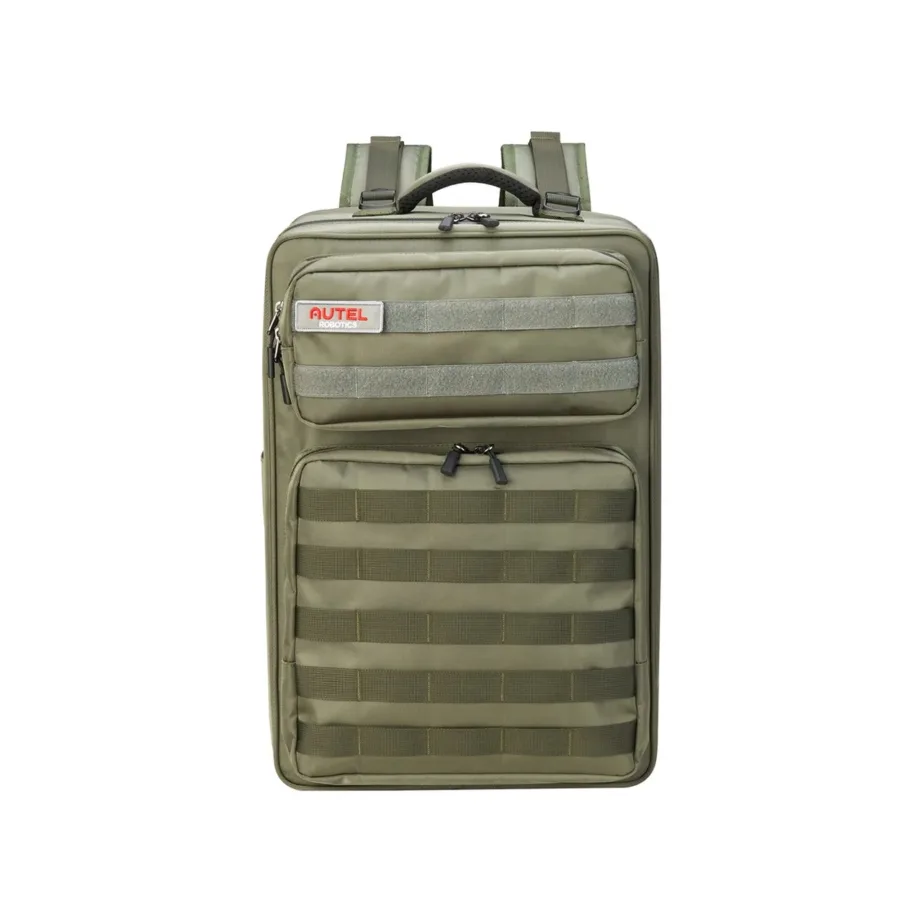 Autel EVO Max roheline seljakott võrktasku ja tõmblukuga droonitarvikute kaasaskandmiseks