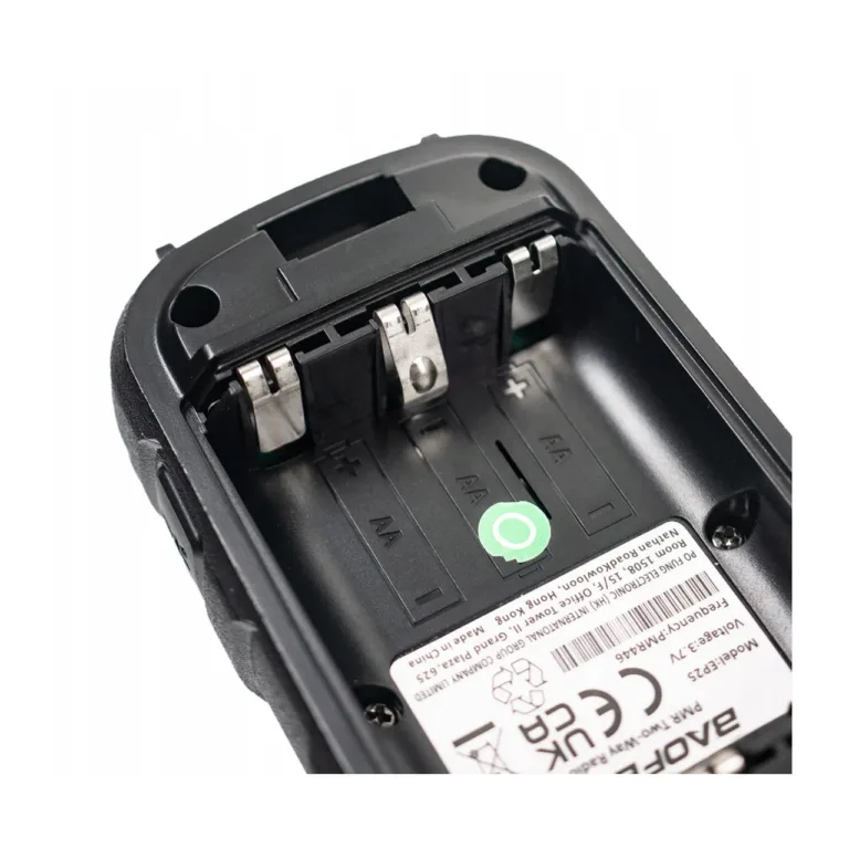Baofeng BF-T25E 2-osaline 16-kanaline 10 km sinine laste raadiosaatjate komplekt, 1400 mAh Li-Ion aku, VOX, LED, Kenwood 2-pin