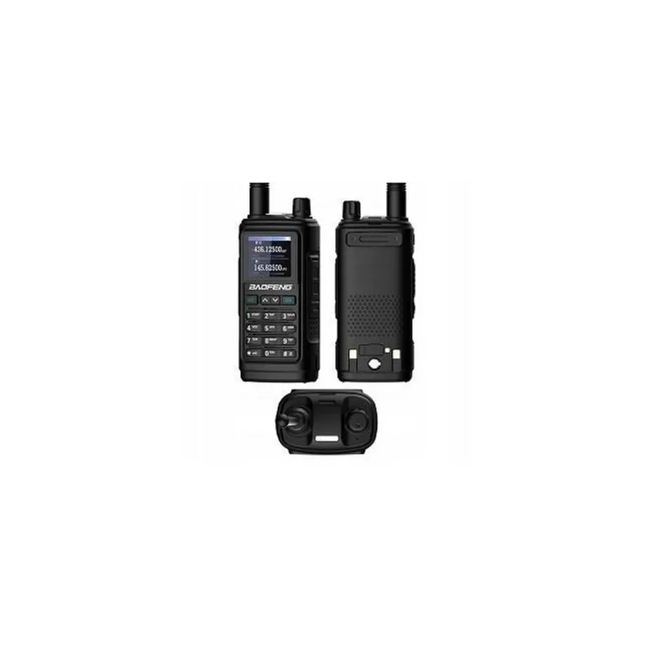 Baofeng UV-17E 5W must raadiosaatja, 10 km ulatus, 1800mAh aku, VOX ja FM-raadio – 2