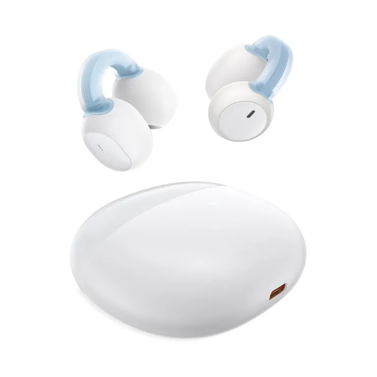Baseus AirGo 1 A00069201223-00 valged TWS Bluetooth 5.3 veekindlad in-ear kõrvaklapid mikrofoniga ja laadimiskarbiga, 25h kasutusaeg