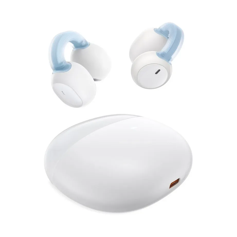 Baseus AirGo 1 A00069201223-00 valged TWS Bluetooth 5.3 veekindlad in-ear kõrvaklapid mikrofoniga ja laadimiskarbiga, 25h kasutusaeg – 5