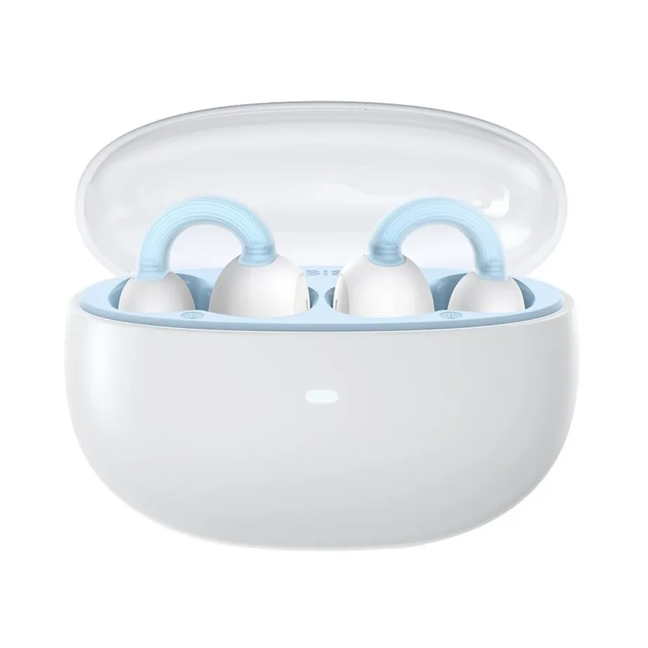 Baseus AirGo 1 A00069201223-00 valged TWS Bluetooth 5.3 veekindlad in-ear kõrvaklapid mikrofoniga ja laadimiskarbiga, 25h kasutusaeg