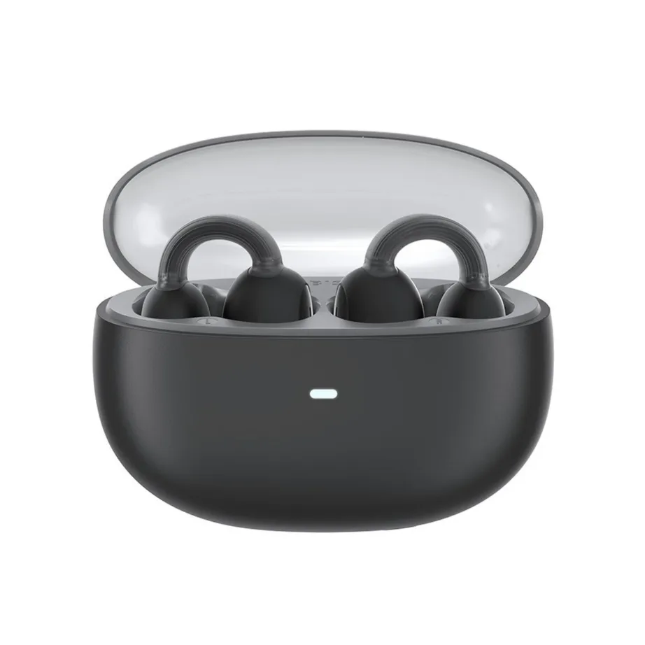 Baseus AirGo 1 Ring A00069201113-00 mustad TWS Bluetooth 5.3 in-ear kõrvaklapid, 6+25 h akuga, veekindlad, puutejuhtimisega, kõnede ja muusika jaoks – 3