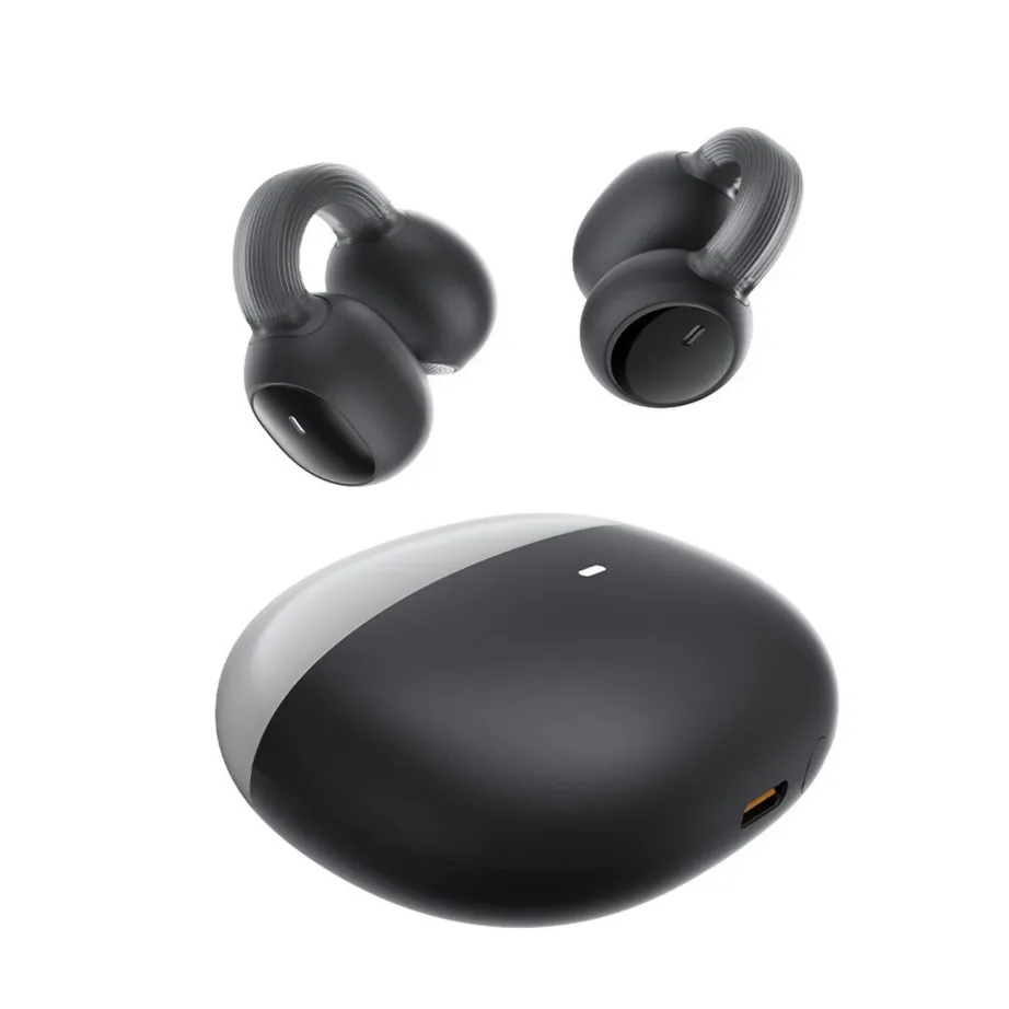 Baseus AirGo 1 Ring A00069201113-00 mustad TWS Bluetooth 5.3 in-ear kõrvaklapid, 6+25 h akuga, veekindlad, puutejuhtimisega, kõnede ja muusika jaoks