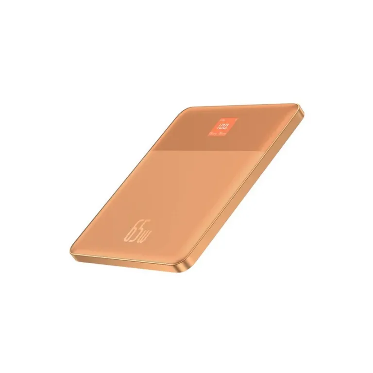 Baseus Blade2 P10063801733-00 12000mAh 65W oranž üliõhuke kiirlaadimisega USB-C akupank sülearvutile ja nutiseadmetele