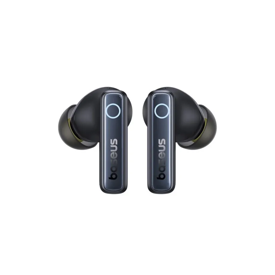 Baseus Bowie 35 mustad TWS mürasummutusega Bluetooth kõrvaklapid, 65h – 4