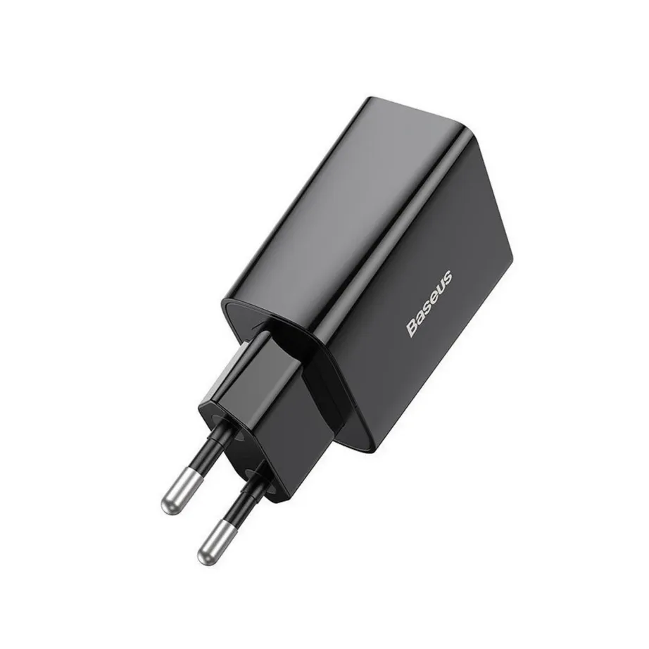 Baseus CCFS-SN01 20W must USB-C kiirlaadija, AC toiteadapter, 1 port, nutitelefonile, 50x43x26 mm - 4