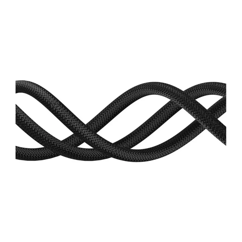 Baseus Dura P10377800U01-01 1 m must/punane Type-C–Lightning 20 W kiirlaadimiskaabel nailonkattega Apple seadmetele – 5