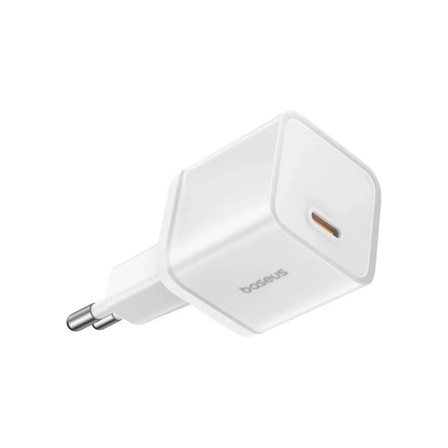 Baseus GaN5S P10162504213-00 30W valge USB-C kiirlaadija Power Delivery, universaalne - 4