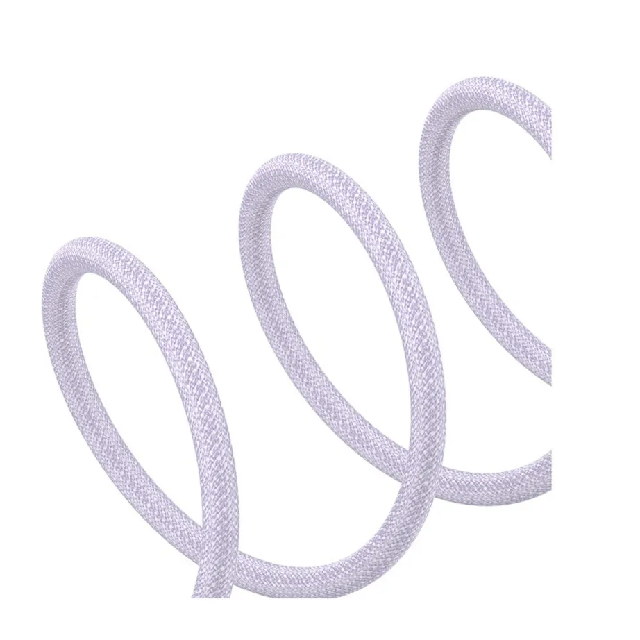 Baseus Gem P10373000511-01 2 m lilla USB-C–USB-C 100 W nailonist kiirlaadimiskaabel – 5