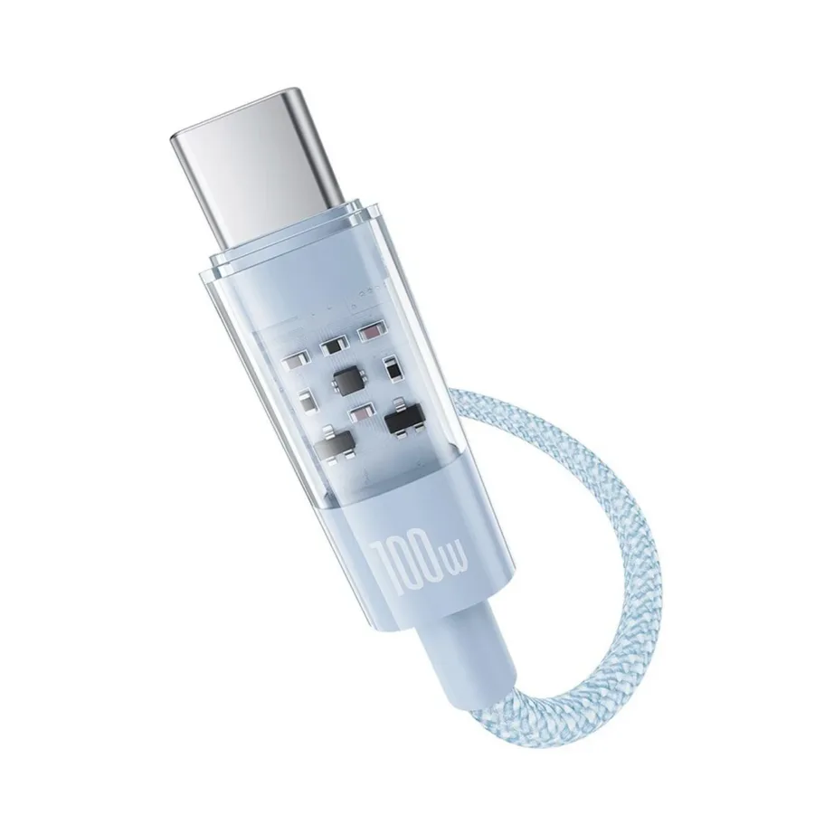 Baseus Gem P10373002311-00 1 m 100 W sinine USB-A – USB-C kiirlaadimiskaabel nailonkattega - 2