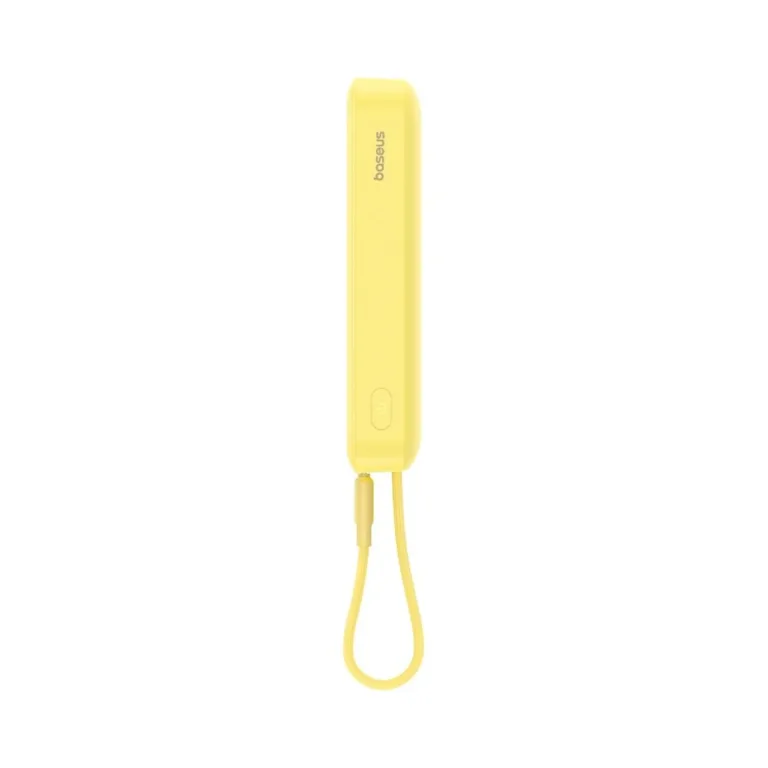Baseus Magnetic Mini P10022109Y23-00 10000mAh 20W MagSafe kollane juhtmevaba akupank Lightning- ja USB-C laadimisega