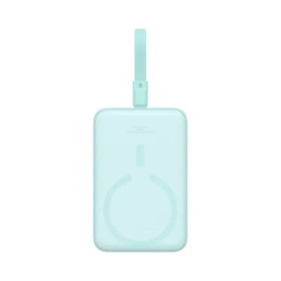 Baseus P10022109333-00 10 000 mAh 20W sinine MagSafe juhtmevaba akupank USB-C/Lightning kaabliga
