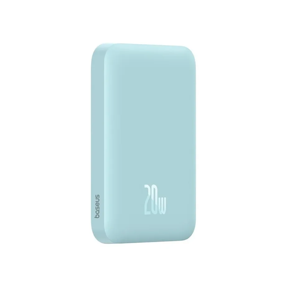 Baseus P10059002313-00 6000 mAh sinine MagSafe-toega 20W kiirlaadimisega akupank USB-C/USB-A mobiilidele ja tahvelarvutitele – 6
