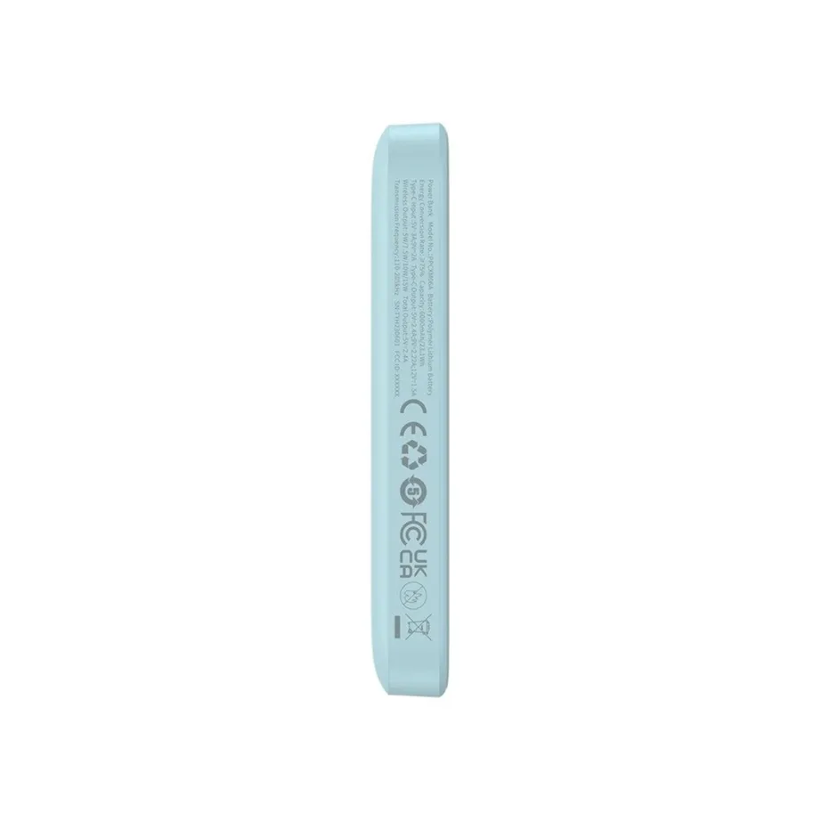 Baseus P10059002313-00 6000 mAh sinine MagSafe-toega 20W kiirlaadimisega akupank USB-C/USB-A mobiilidele ja tahvelarvutitele – 7