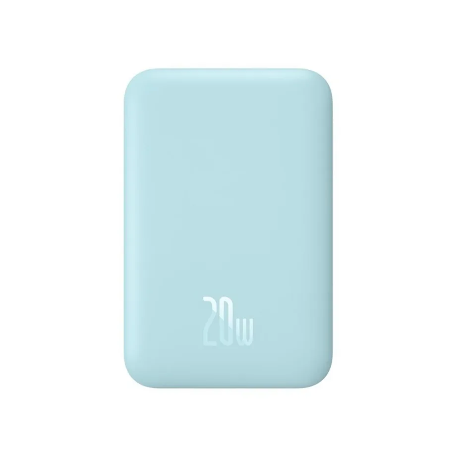 Baseus P10059002313-00 6000 mAh sinine MagSafe-toega 20W kiirlaadimisega akupank USB-C/USB-A mobiilidele ja tahvelarvutitele