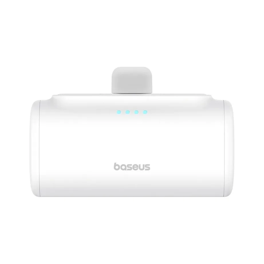 Baseus P10068306213-00 5000mAh valge USB-C kiirlaadimisega 20W powerbank nutiseadmetele (80x40x26 mm) – 2