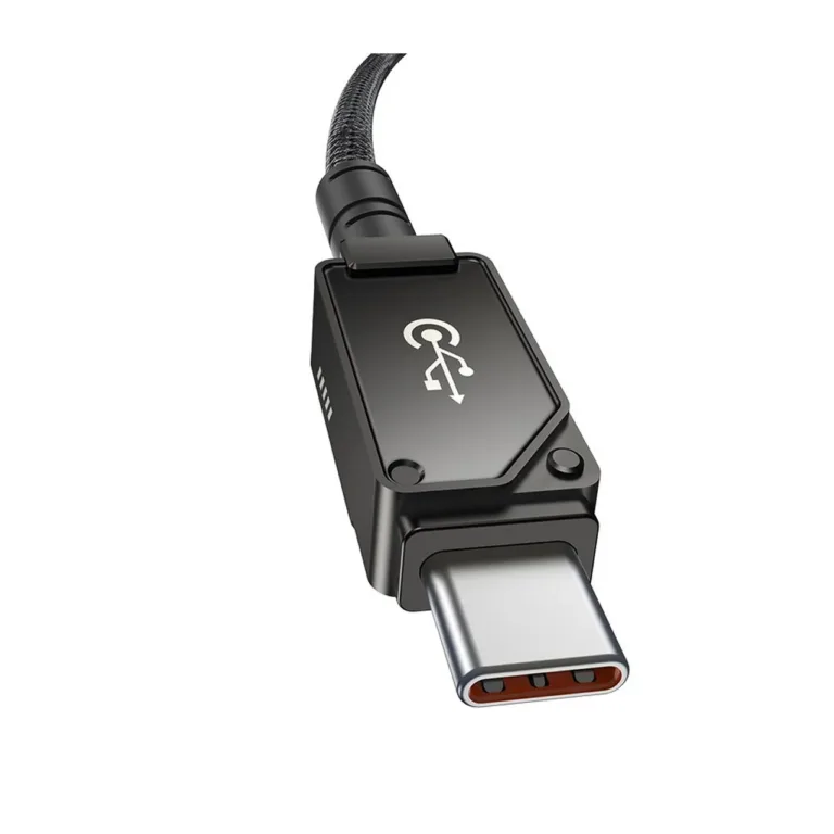 Baseus P10355800111-01 2 m valge USB-C – USB-C aramiidkaabel 100W kiirlaadimise ja andmeedastusega