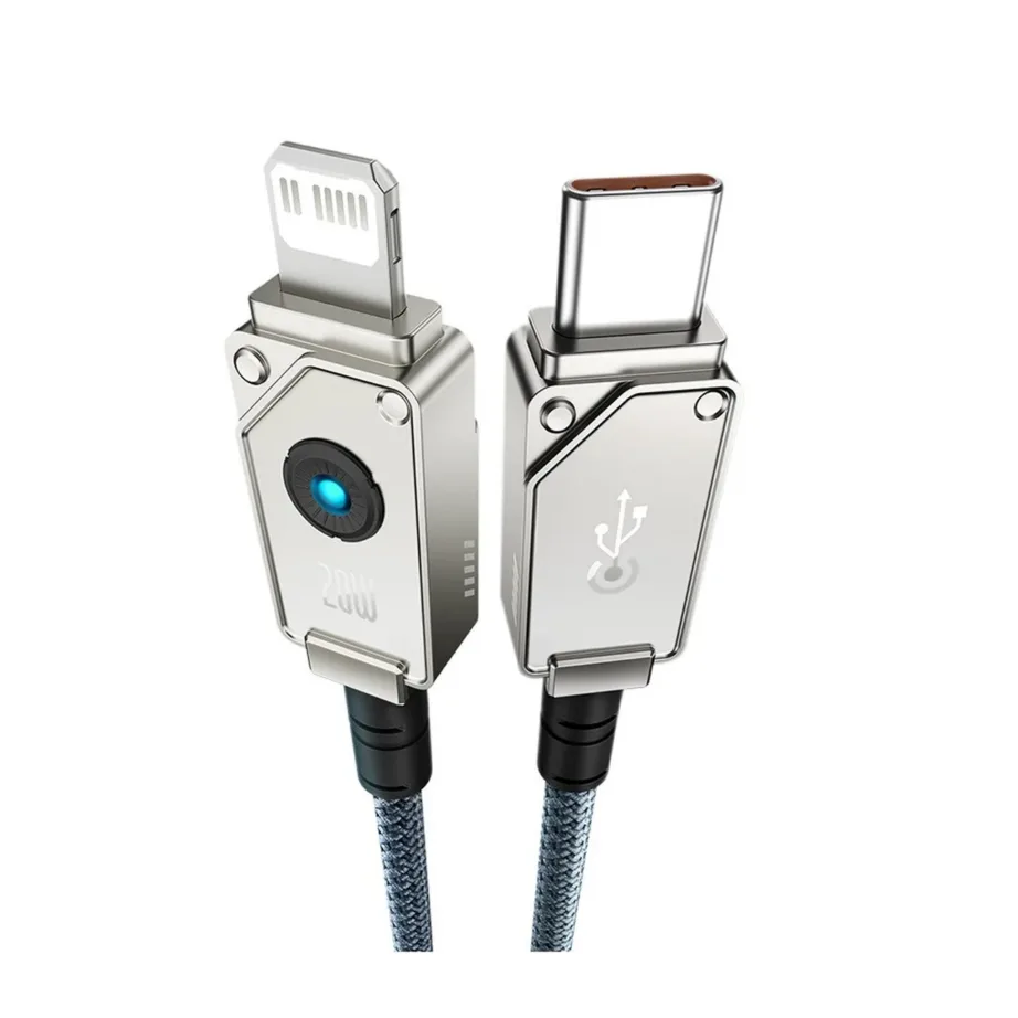 Baseus Unbreakable P10355803221-01 2 m USB-C–Lightning kaabel 20W, must – 5