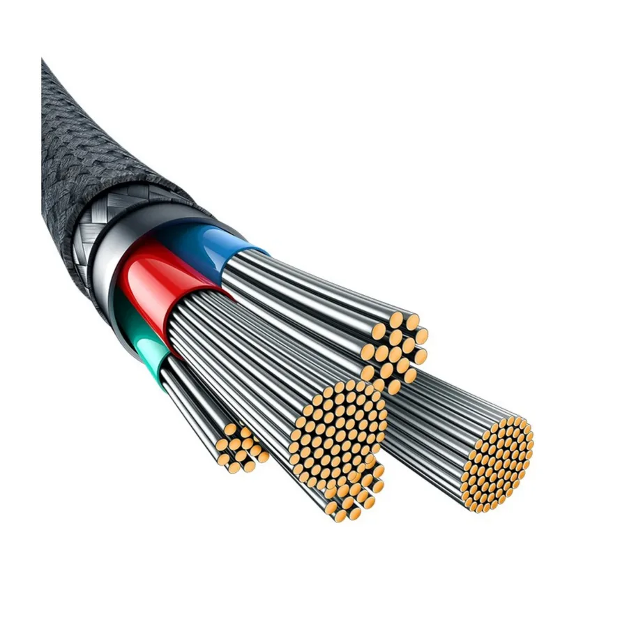 Baseus Unbreakable P10355803221-01 2 m USB-C–Lightning kaabel 20W, must – 6