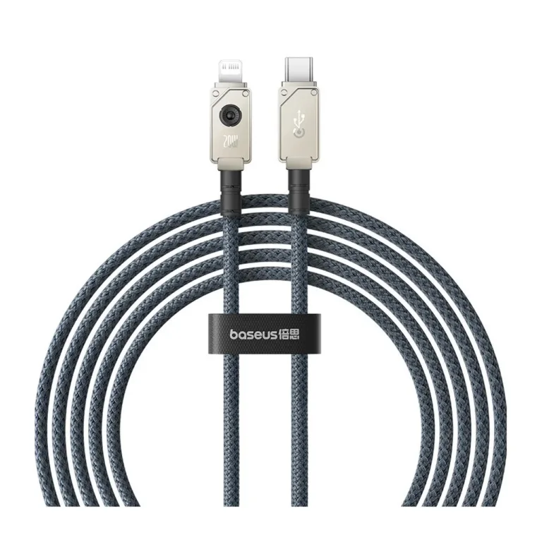 Baseus Unbreakable P10355803221-01 2 m USB-C–Lightning kaabel 20W, must