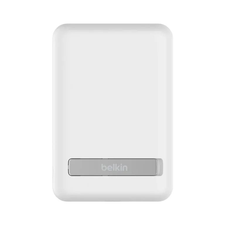Belkin BoostCharge BPD004BTWT 5000 mAh valge juhtmevaba akupank 7,5 W, USB-C, iPhone/mobiil, kiirlaadimine