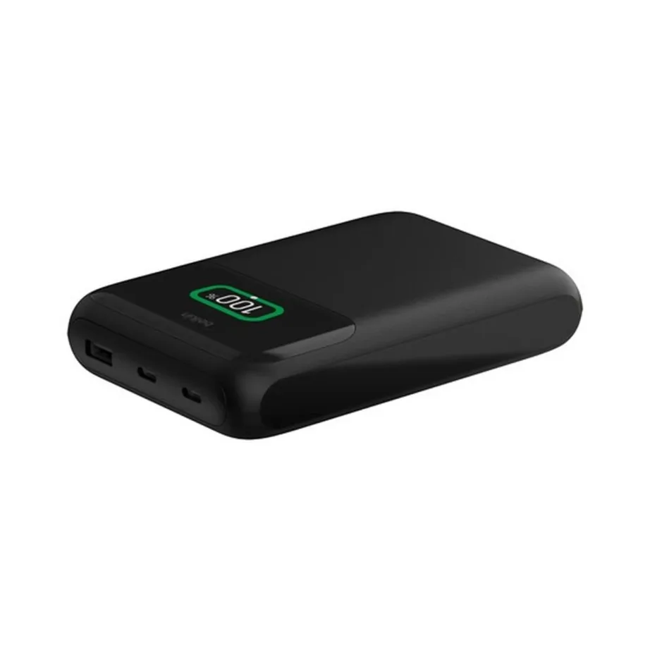 Belkin BoostCharge Pro BPB020BTBK 20000 mAh must akupank, 2x USB-C ja USB-A, ekraaniga, 400 g, sülearvuti ja nutitelefoni laadimiseks – 4