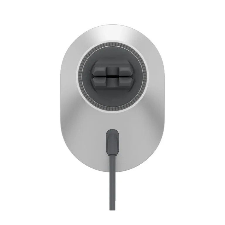Belkin BoostCharge Pro WIC008BTGR-V2 15W MagSafe-valge/hõbedane juhtmevaba autolaadija USB-C 1,5 m kaabli ja 20W toiteplokiga, iPhone'i ja Qi2 seadmetele