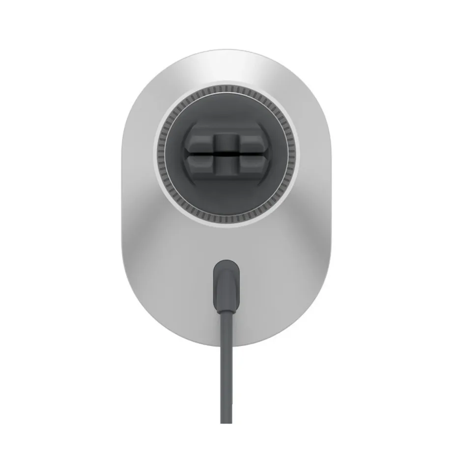 Belkin BoostCharge Pro WIC008BTGR-V2 15W MagSafe-valge/hõbedane juhtmevaba autolaadija USB-C 1,5 m kaabli ja 20W toiteplokiga, iPhone’i ja Qi2 seadmetele – 3