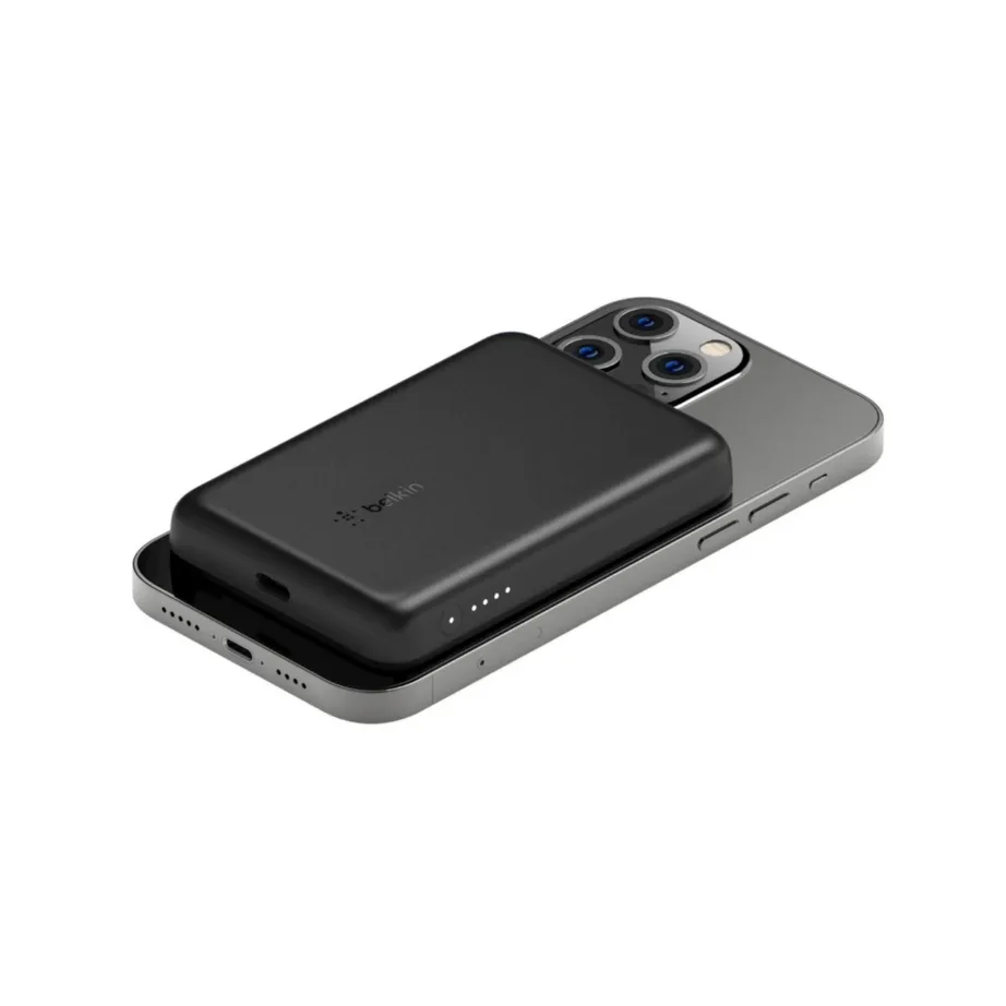 Belkin BPD002BTBK 2500 mAh must juhtmevaba akupank MagSafe iPhone’ile, 5 W USB-C sisendiga – 2