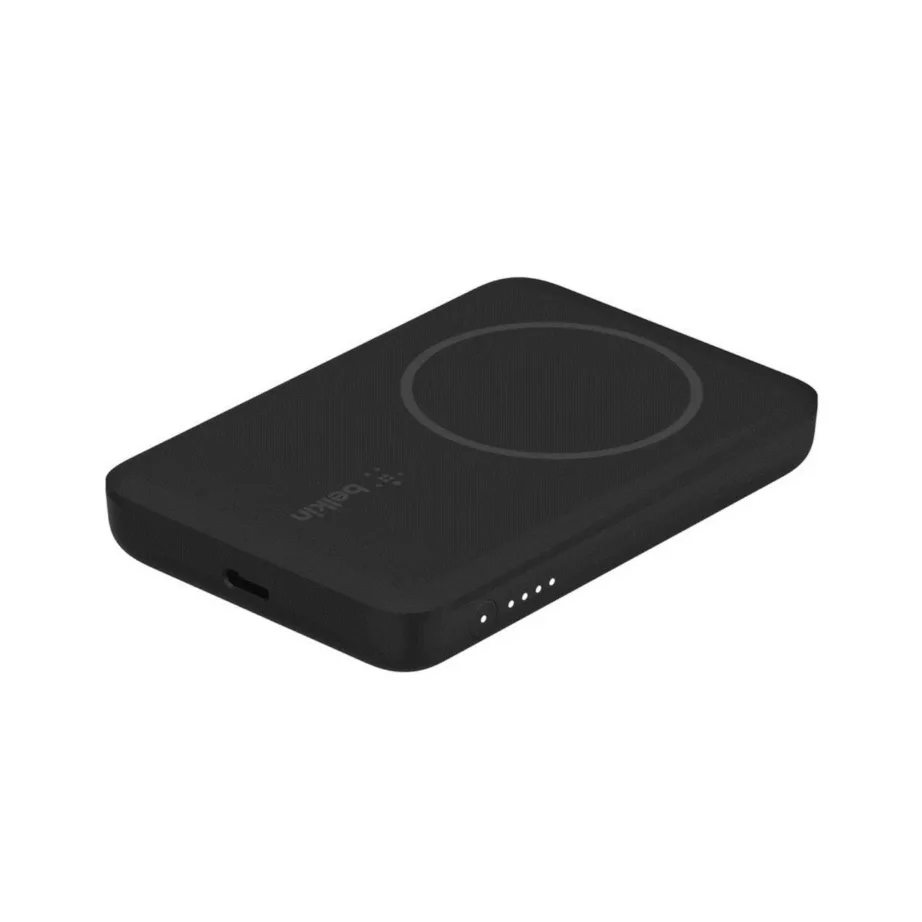 Belkin BPD002BTBK 2500 mAh must juhtmevaba akupank MagSafe iPhone’ile, 5 W USB-C sisendiga – 4