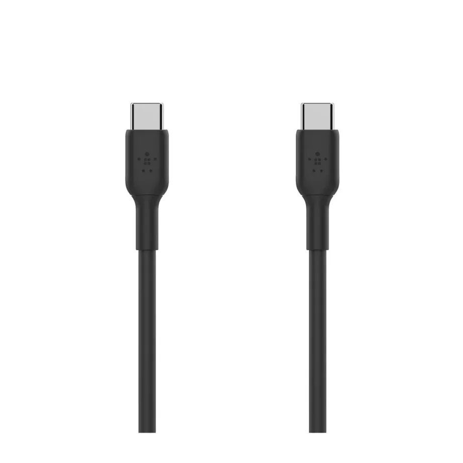 Belkin BPZ003BT1MBK-B6 25 W USB-C/USB-A must universaalne siselaadija PPS, 1 m USB-C kaabliga, kahe seadme kiirlaadimiseks – 5