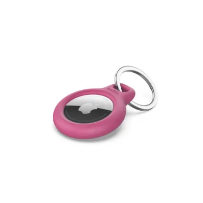 Belkin F8W973btPNK roosa võtmehoidjaga kaitseümbris AirTagile, kriimustuskindel, 7,4 g