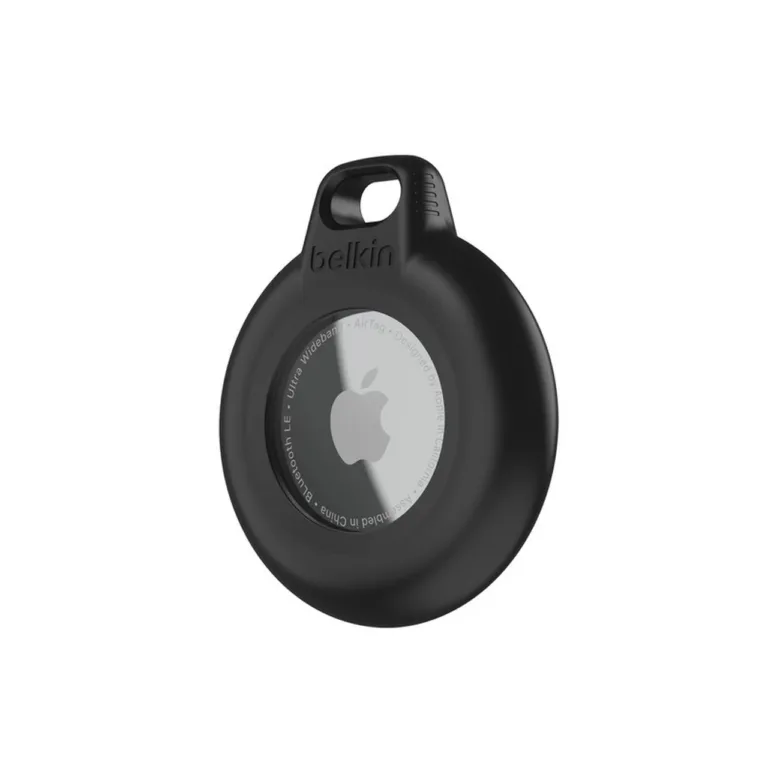 Belkin MSC013BTBK must veekindel võtmerõngaga ümbris AirTagile, 2-aastase garantiiga