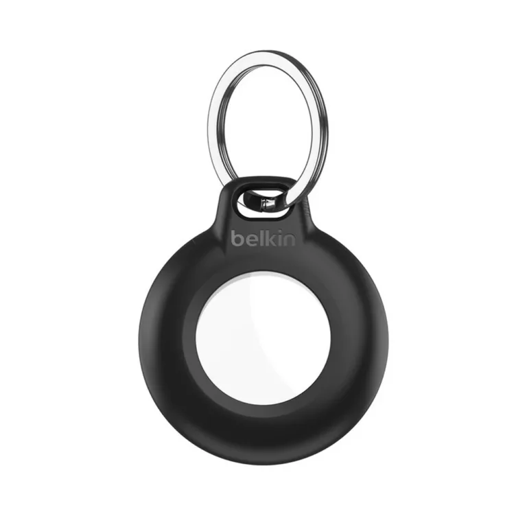 Belkin MSC013BTBK must veekindel võtmerõngaga ümbris AirTagile, 2-aastase garantiiga