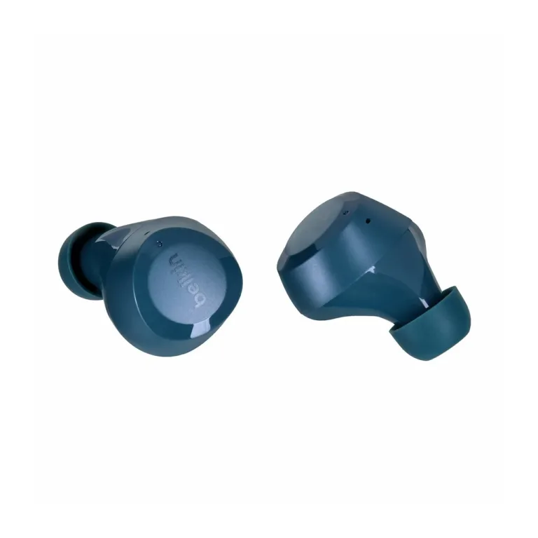 Belkin SoundForm Bolt AUC009BTTE juhtmevabad IPX4 in-ear Bluetooth 5.2 kõrvaklapid mikrofoniga, teal, 28 h aku, puutetundlik juhtimine