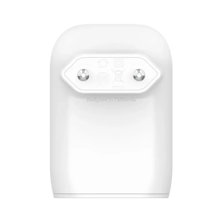 Belkin WCB007VFWH 37W valge kahe pordiga seinalaadija USB-C PD ja USB-A pordiga kiireks nutitelefoni ja tahvelarvuti laadimiseks
