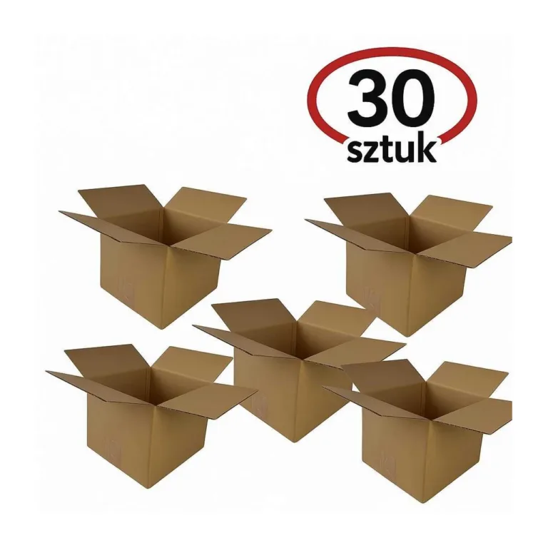 BESTPAK 200x150x80 mm 3-kihiline taupe kartongist pakendikarp, 30 tk komplekt