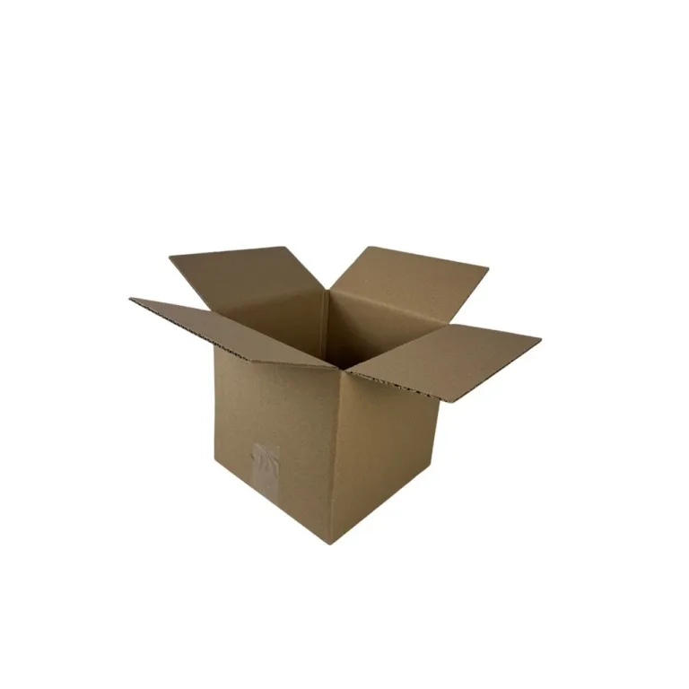 BESTPAK 300x300x100 mm taupe kartongist klapiga kast, 3-kihiline, 380 g/m², 20 tk