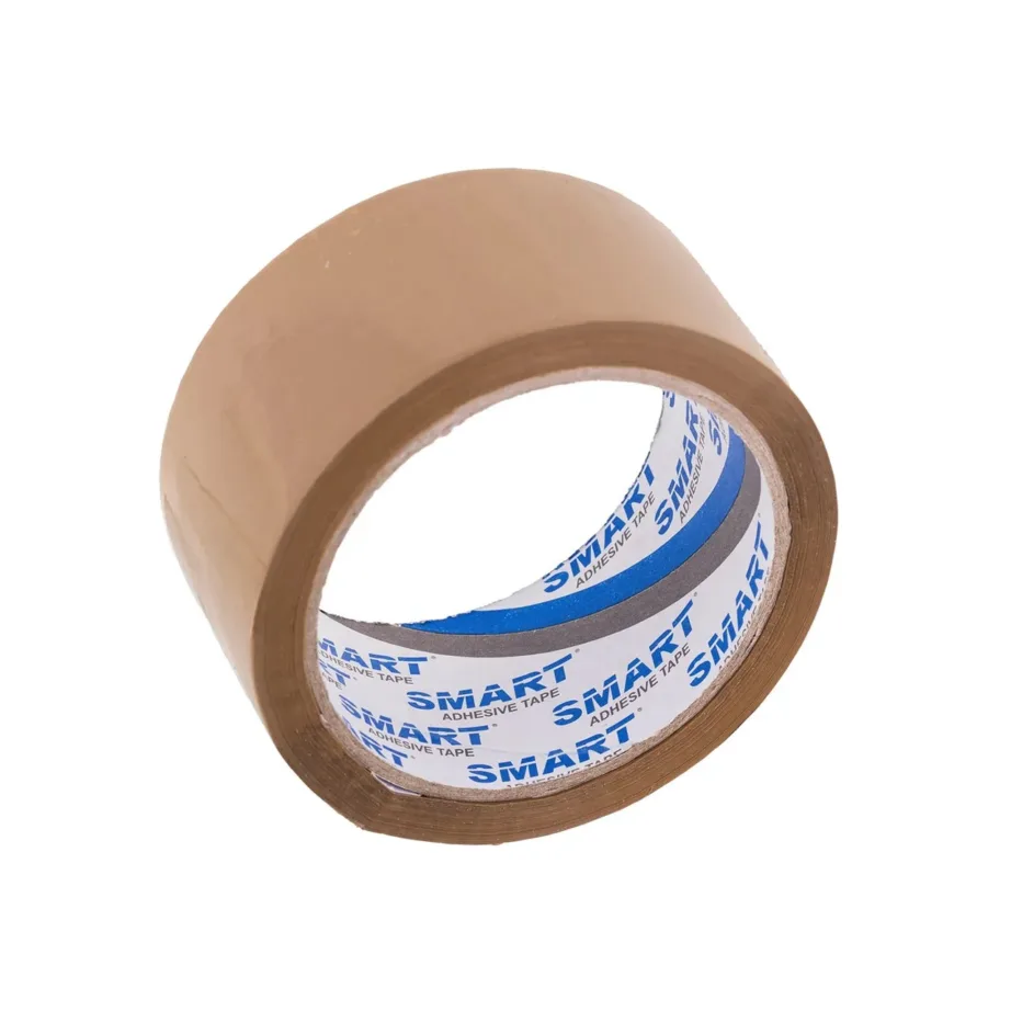 BESTPAK taśma Solvent 48 mm x 60 m hall kummiliimiga pakketeip, 6 rulli komplekt – 2